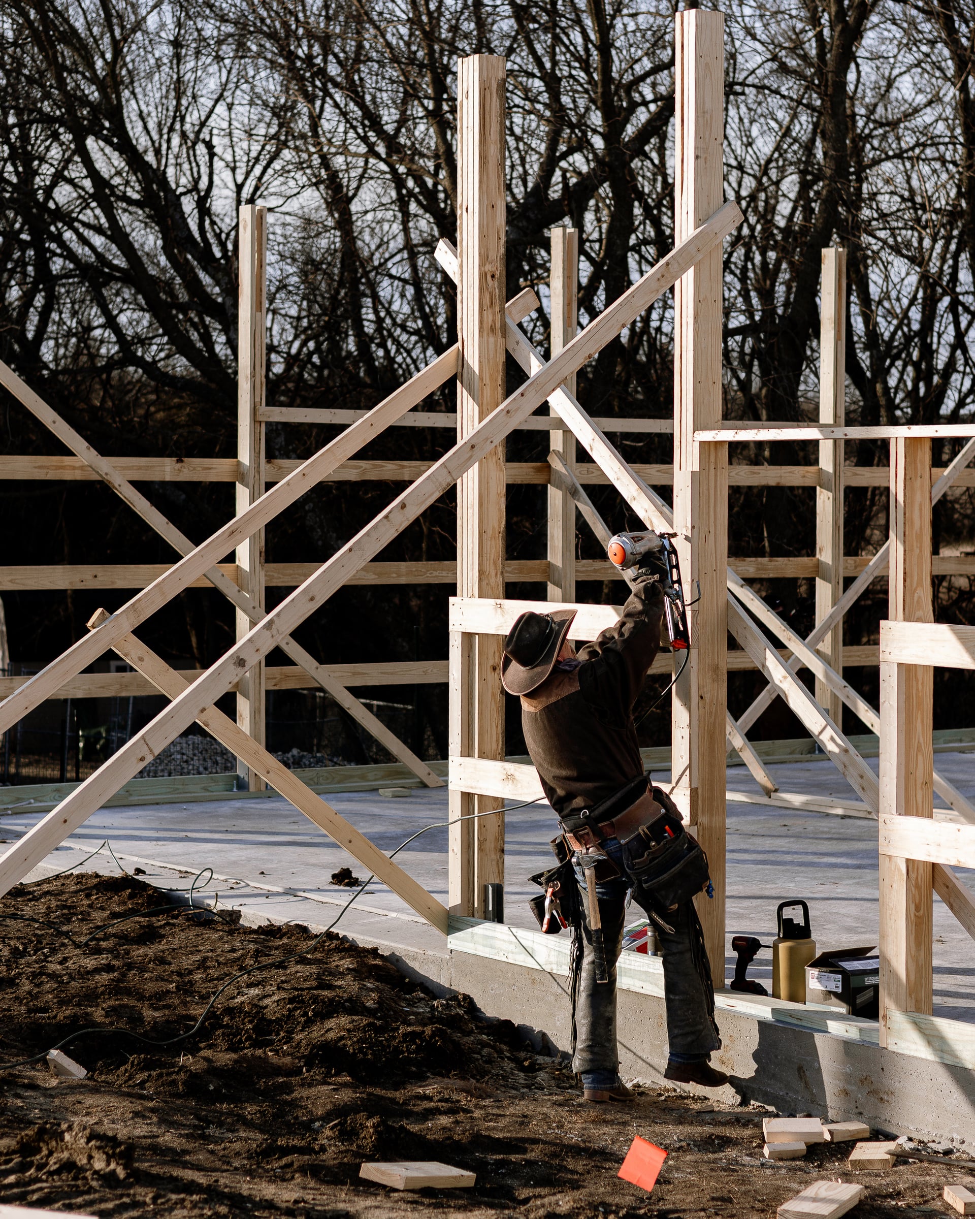 Framing project photo