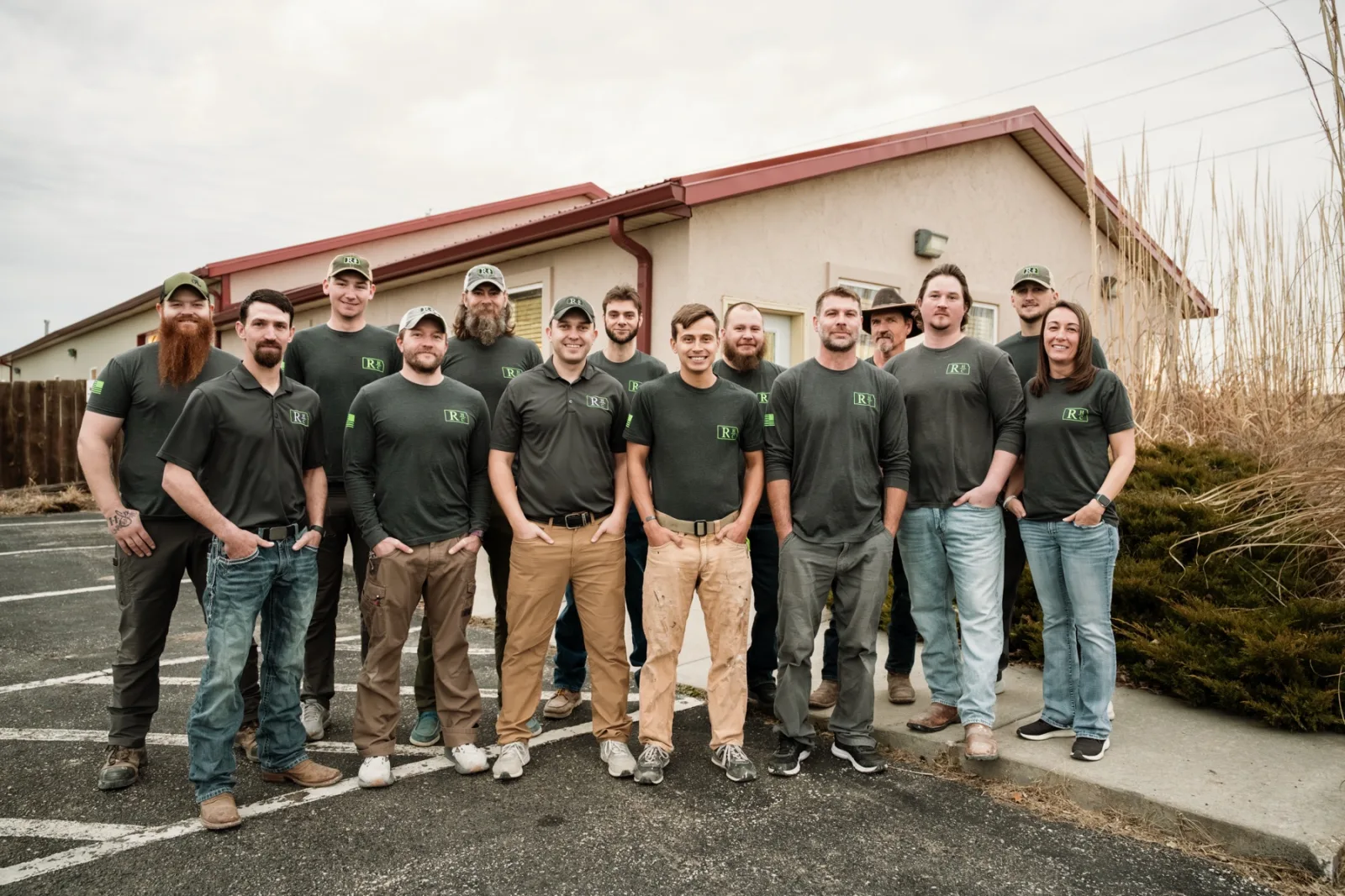 The full Rolling Hills Construction team